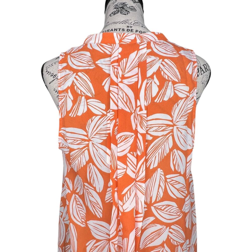 41Hawthorn MEDIUM Breyson Pleat Detail Split Neck Blouse - Stitch Fix Top - Picture 13 of 16